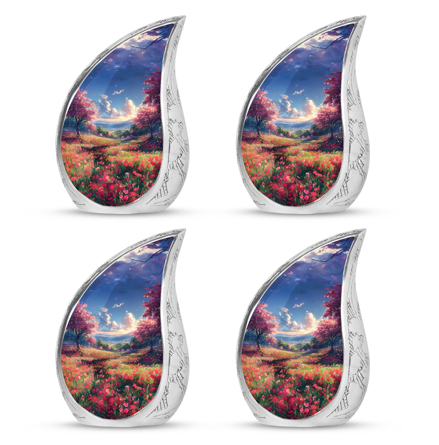 Sunset Theme 3 Inch Keepsake Pack of 4