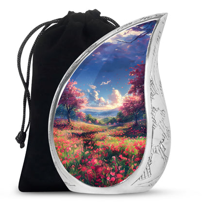 Sunset Theme Large Urn 10 Inch