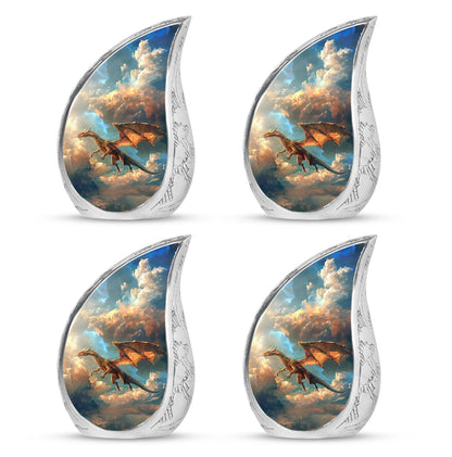 Dragon Theme 3 Inch Keepsake Pack of 4