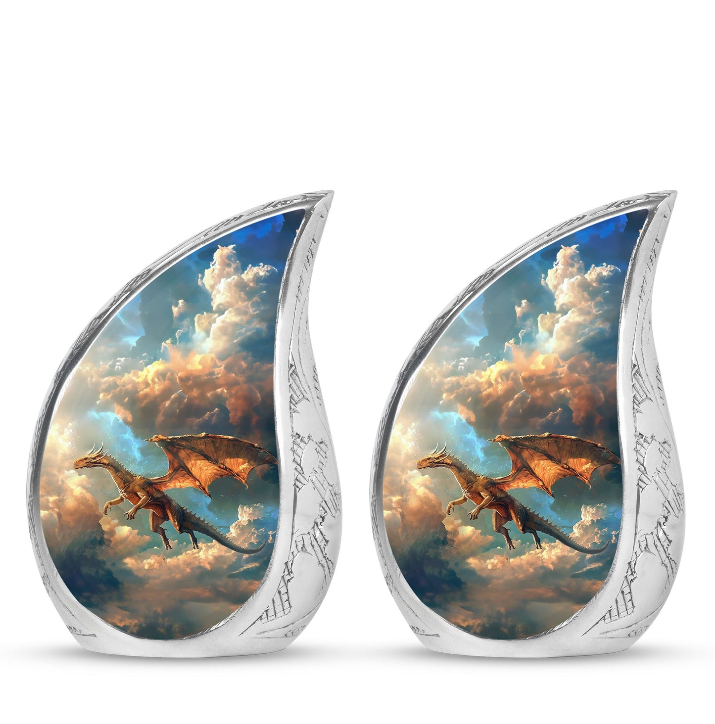 Dragon Theme 3 Inch Keepsake Pack of 2