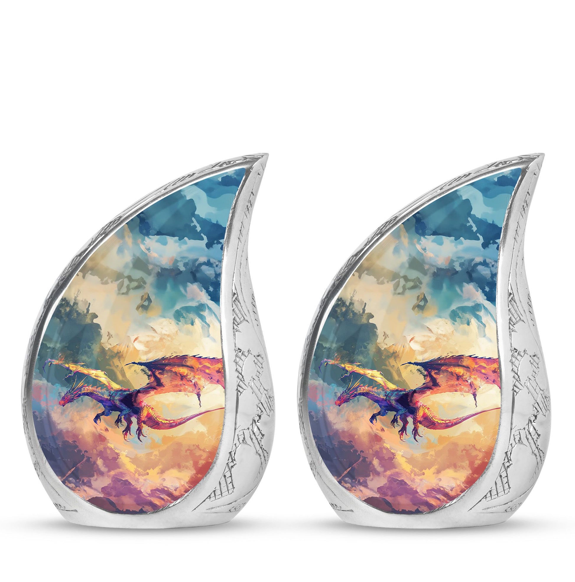 Dragon Theme 3 Inch Keepsake Pack of 2