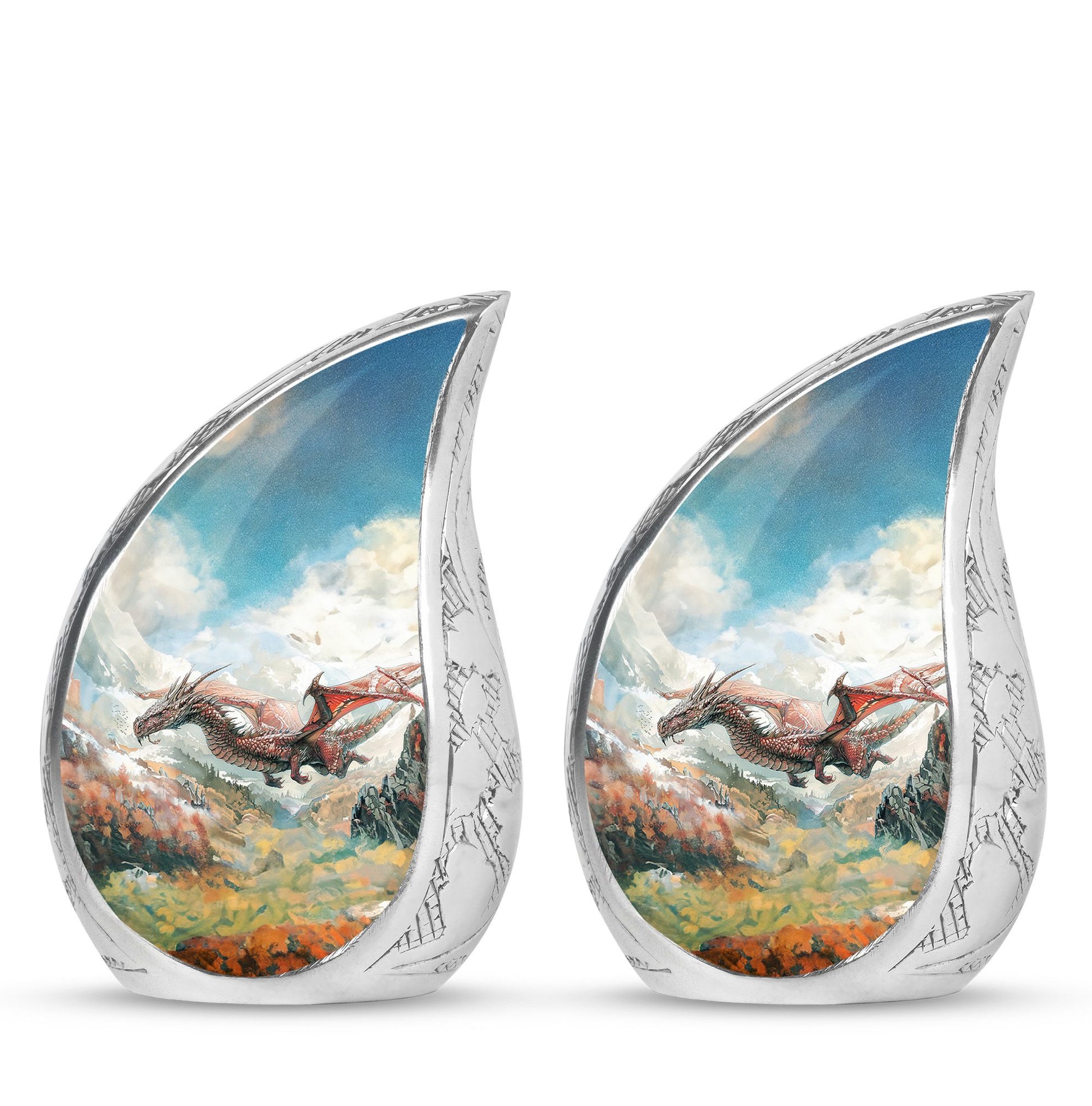Dragon Theme 3 Inch Keepsake Pack of 2