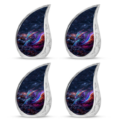 Dragon Theme 3 Inch Keepsake Pack of 4