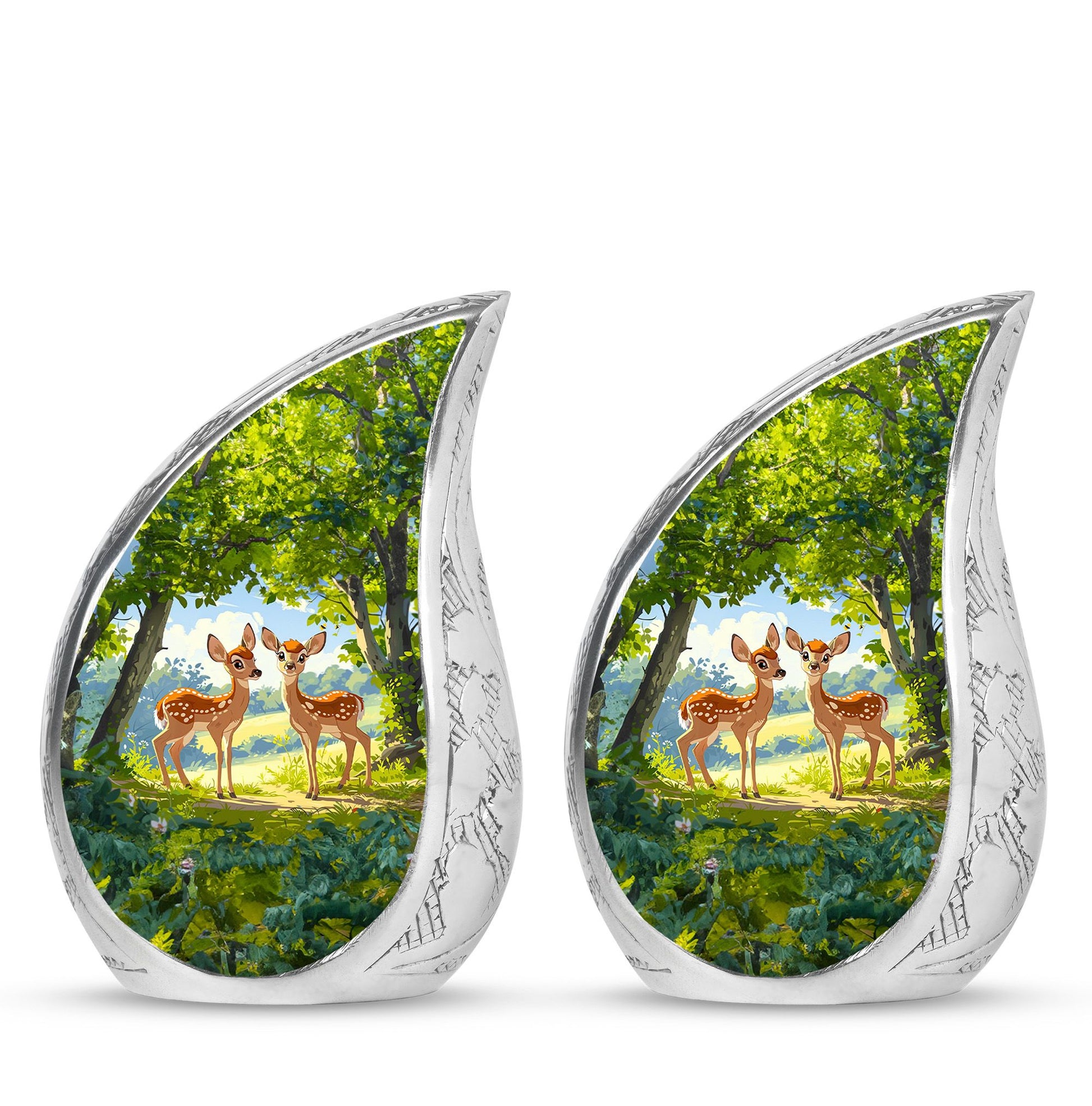 Deer Theme 3 Inch Keepsake Pack of 2