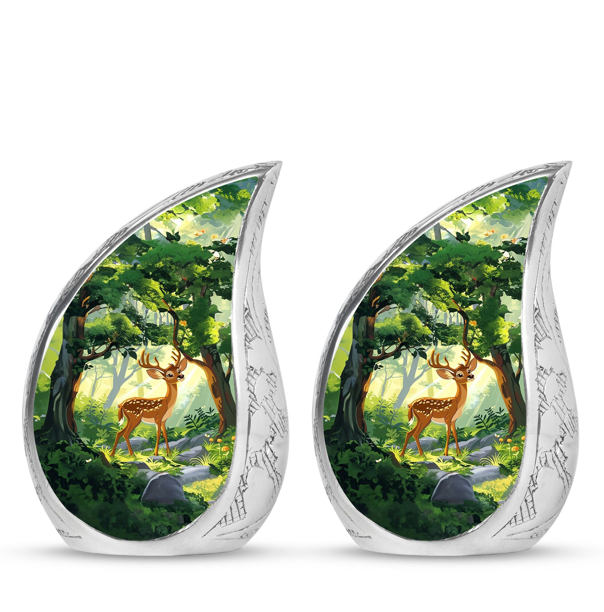 Deer Theme 3 Inch Keepsake Pack of 2