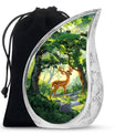 Deer Theme Large Urn 10 Inch