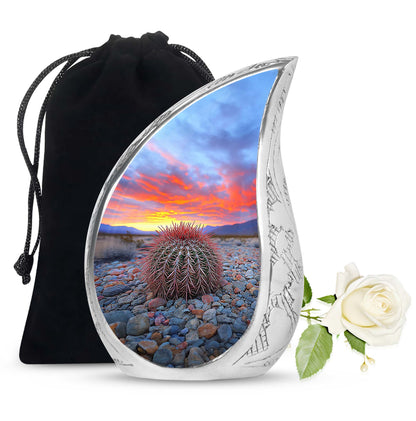 Personalized Galaxy Keepsake Urn for Human Ashes - 10-inch, 200 cu in - Yatskia
