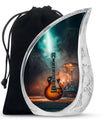 Guitar Memorial Urns For Human Ashes Keepsake - Funeral Urns For Musician