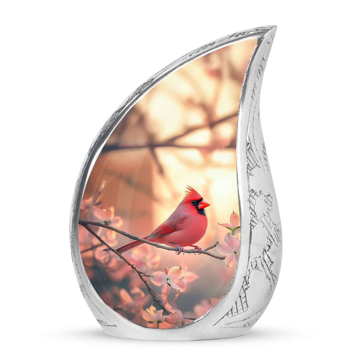 Blessed Cardinal Cremation Urns for Human Ashes - Gold - Yatskia