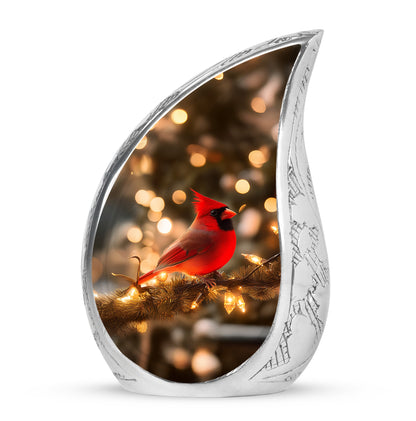 Distinguished Gold Cardinal Cremation Urn for Ashes - Yatskia