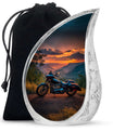 Motorcycle Cremation Urn – Sunset Mountain Large Urns For Female & Male