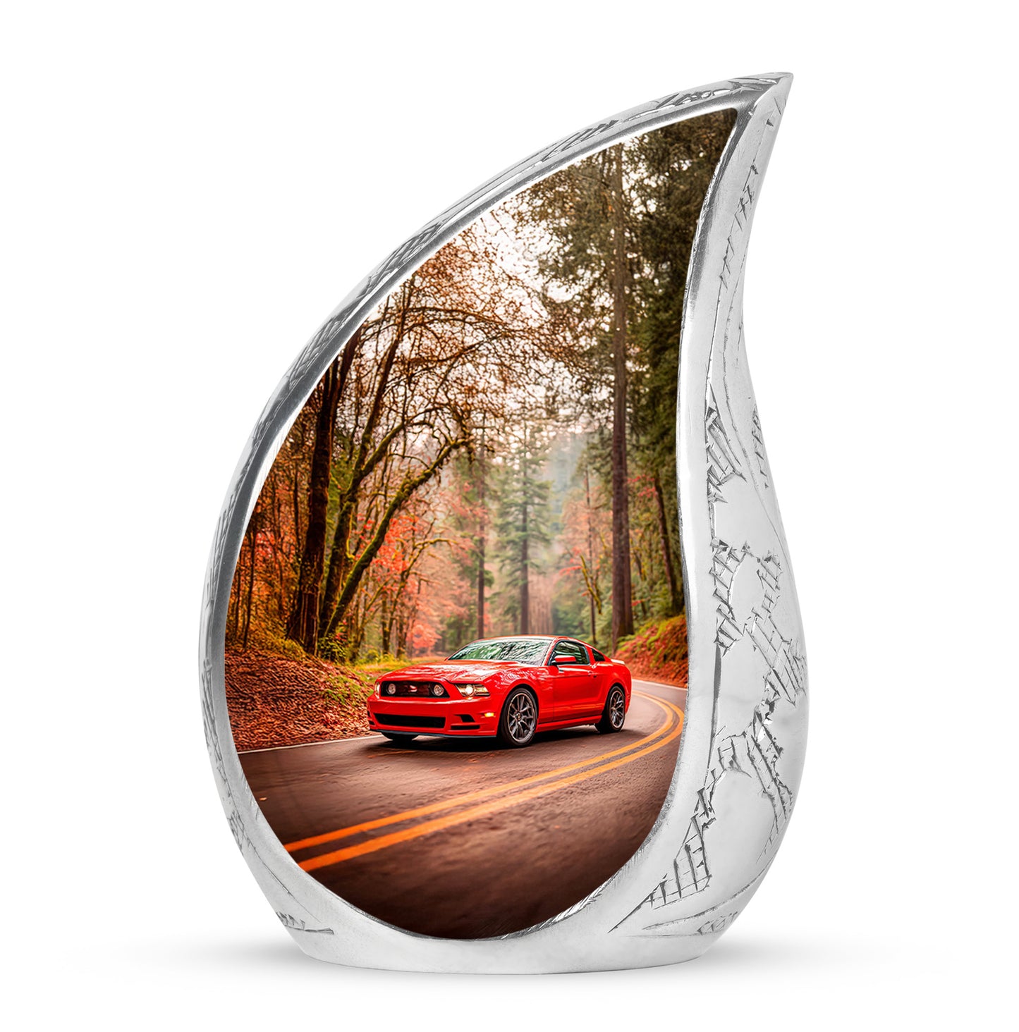 Gold Venerable Car Cremation Urns for Human Ashes - 10-inch, 200 cu in - Yatskia