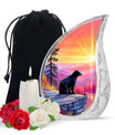 Bear Artistic Cremation Urn – Wildlife Nature Urn for Ashes Adults