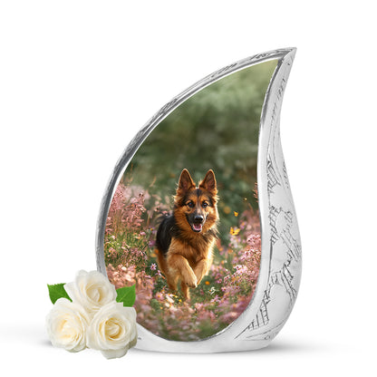 Yellow Dog Memorial Cremation Urns for Human Ashes - 10-inch, 200 cu in - Yatskia