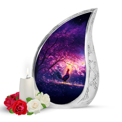 Blessed Hen Cremation Urns for Human Ashes - Pink 10-inch - Yatskia