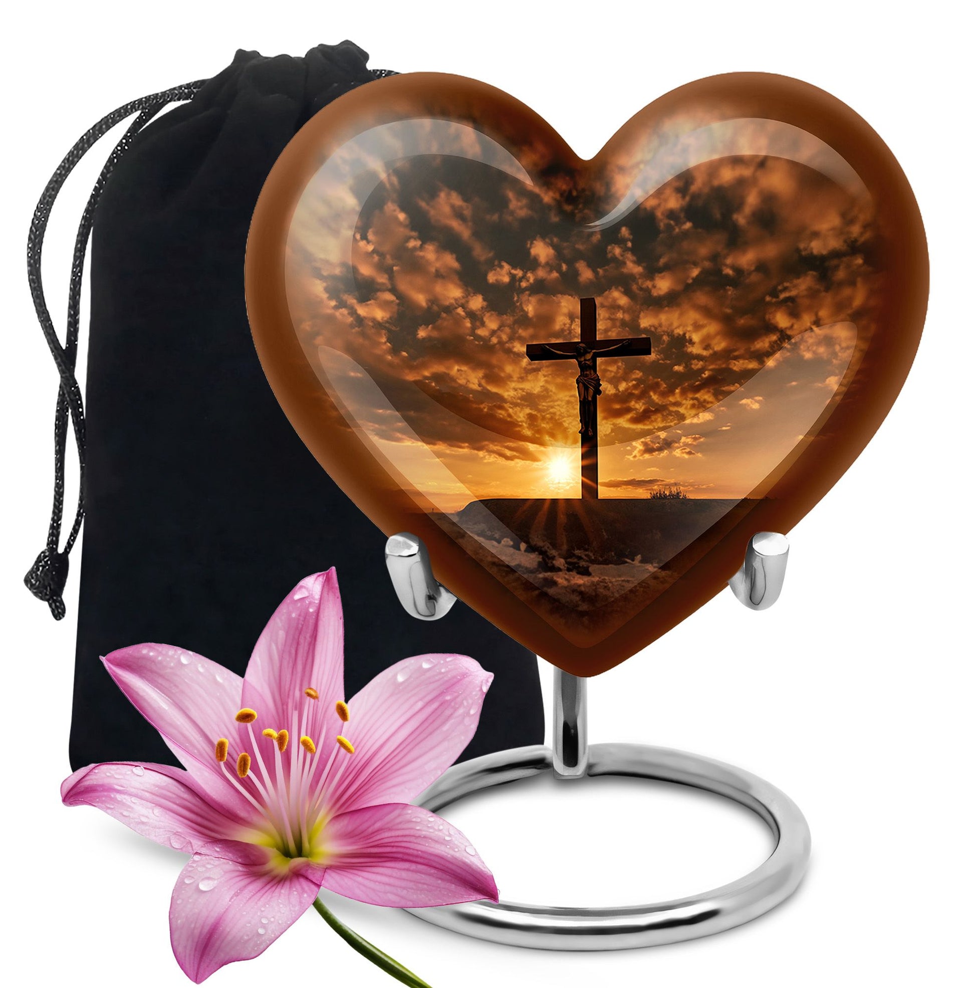 Funeral Cross Cremation Urns for Adult Human Ashes