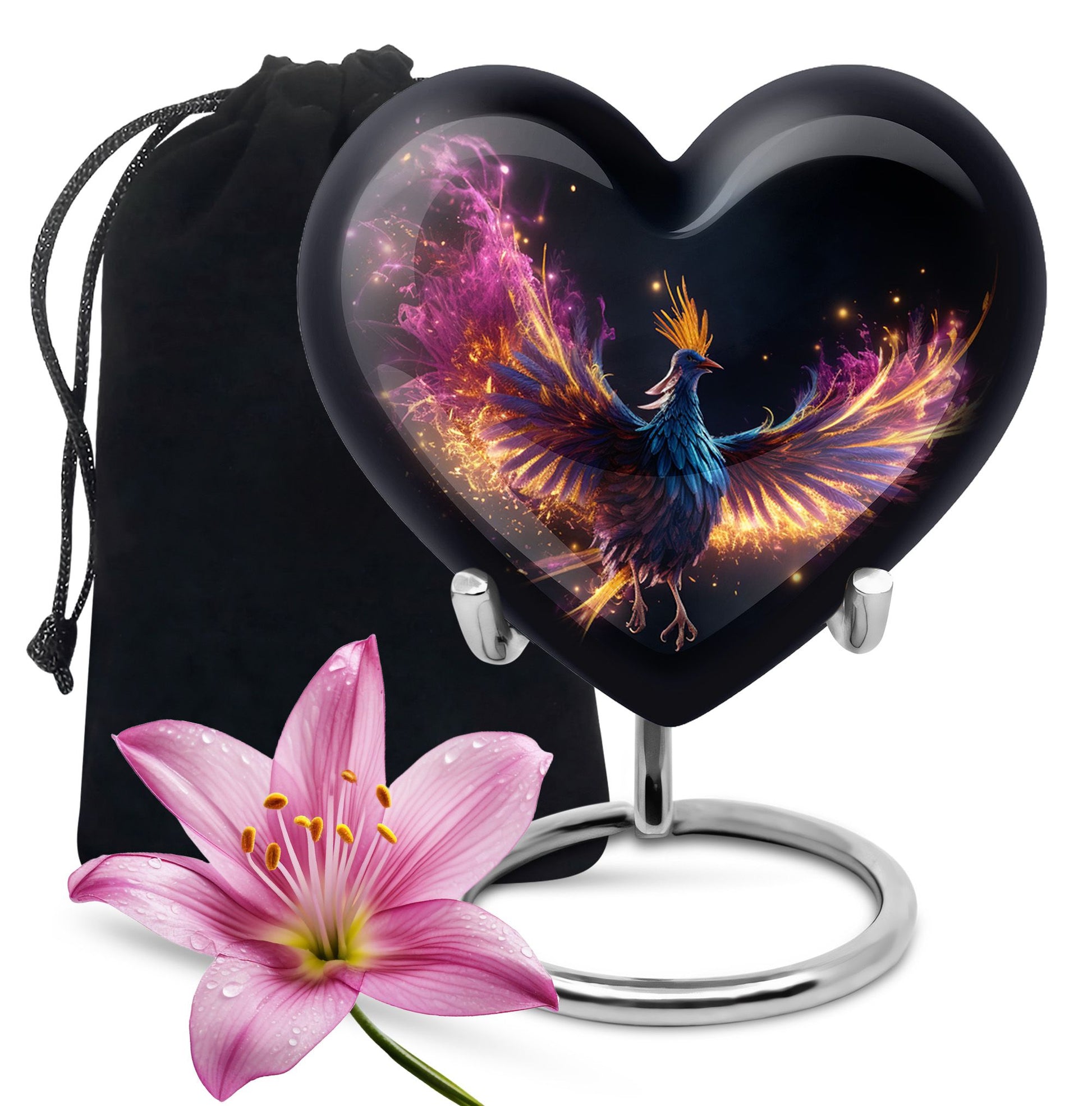 Unique Phoenix Urns for Men - Adult Cremation Ashes Urns for Dad