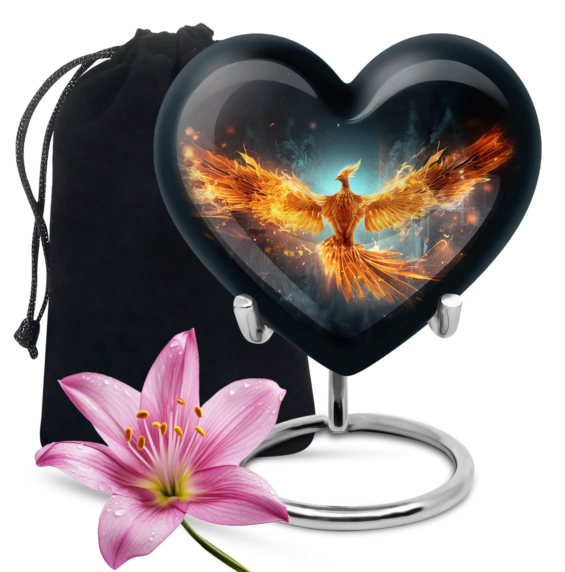 Phoenix Cremation Memorial Urns for Men - Urns for Human Ashes