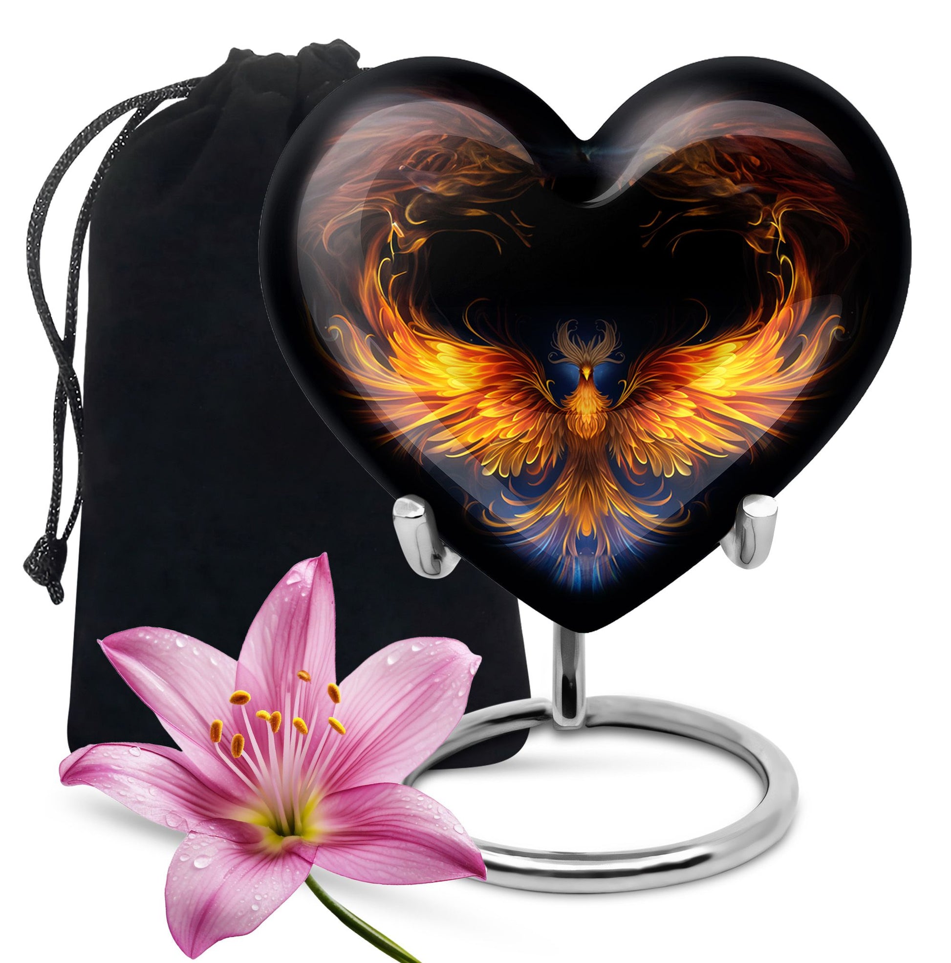 Phoenix Metal Cremation Urn - For loved ones