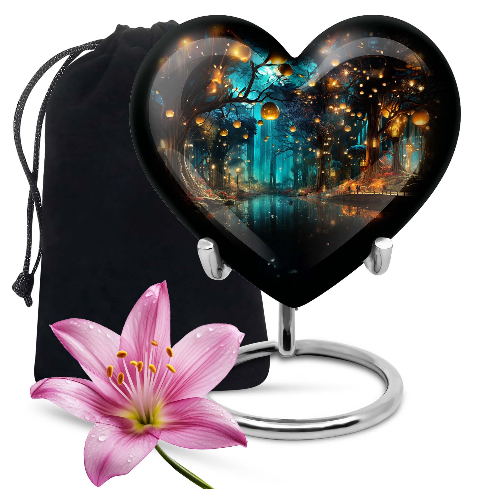 Mystical Forest Urns For Burial In Ground - Magical Cremation Urns For Human