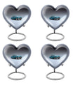  Car Urn 3 Inch Keepsake Pack of 4
