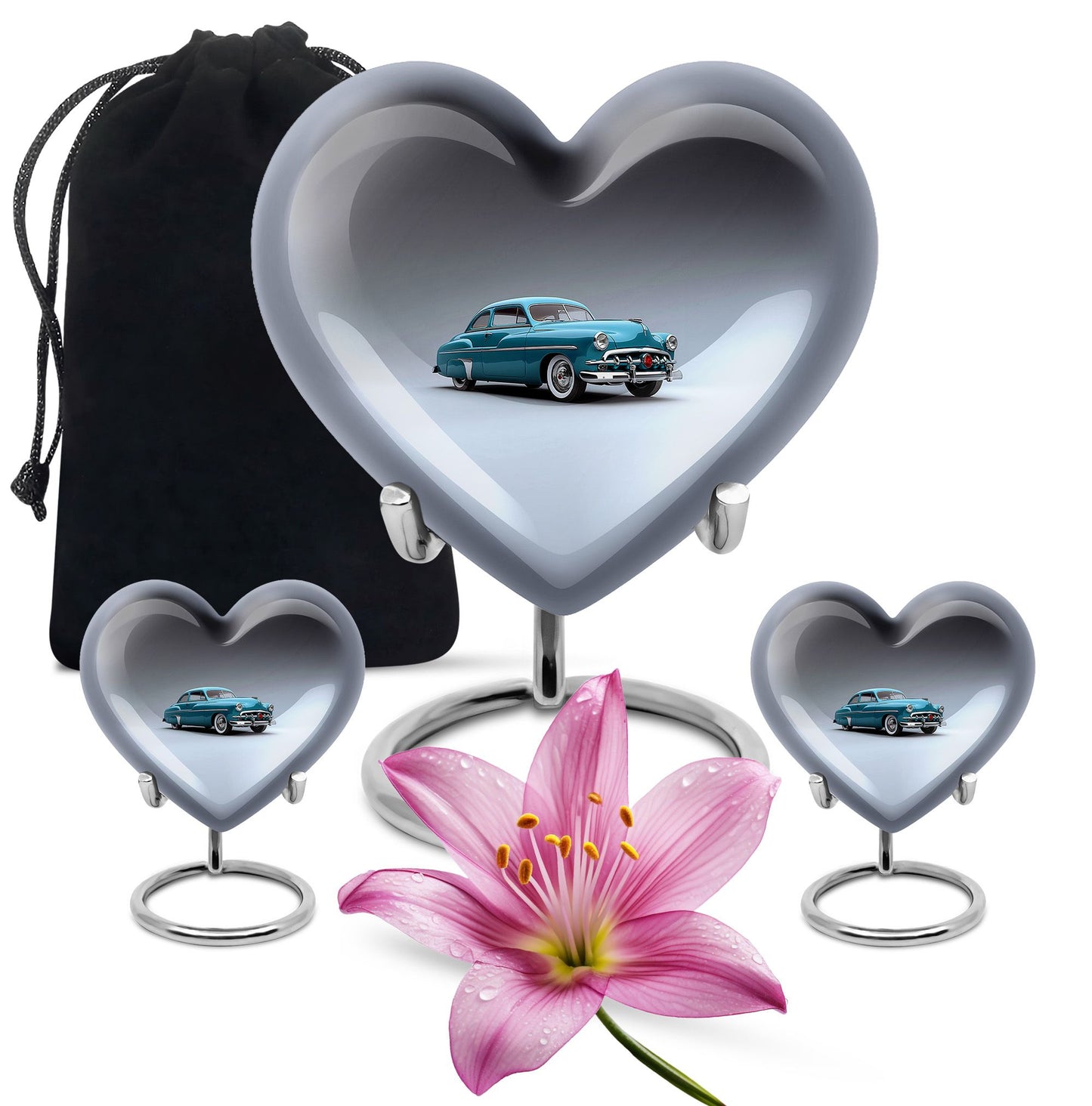  Car Urn Large Urn With 2 Keepsake Urn