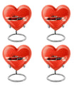  Car Urn 3 Inch Keepsake Pack of 4