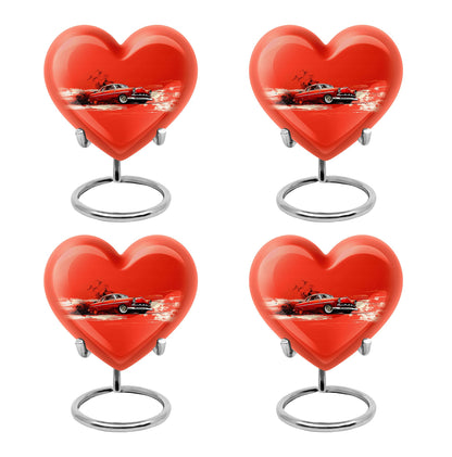  Car Urn 3 Inch Keepsake Pack of 4