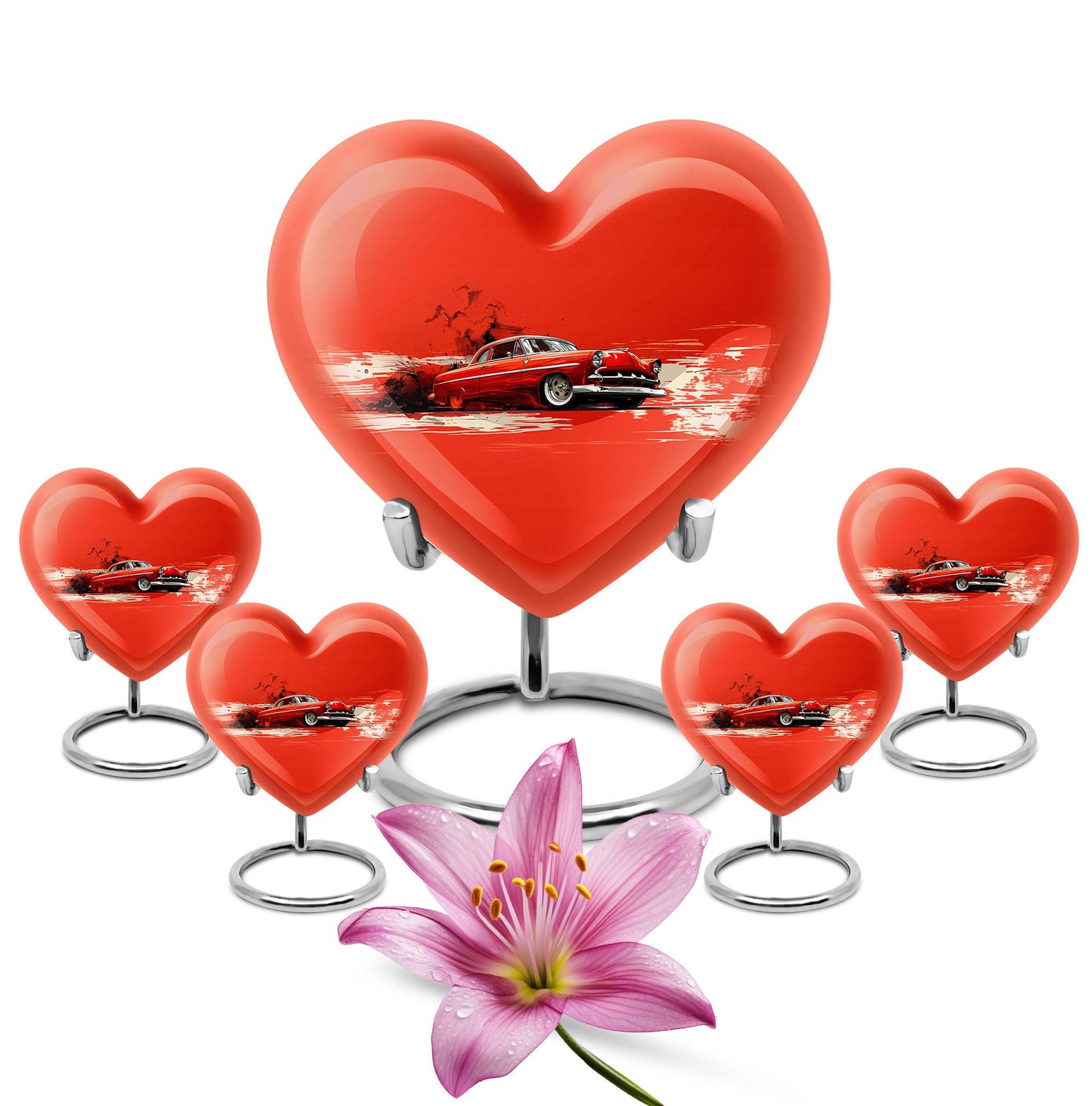  Car Urn Large Urn With 4 Keepsake Urn