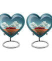  Car Urn 3 Inch Keepsake Pack of 2