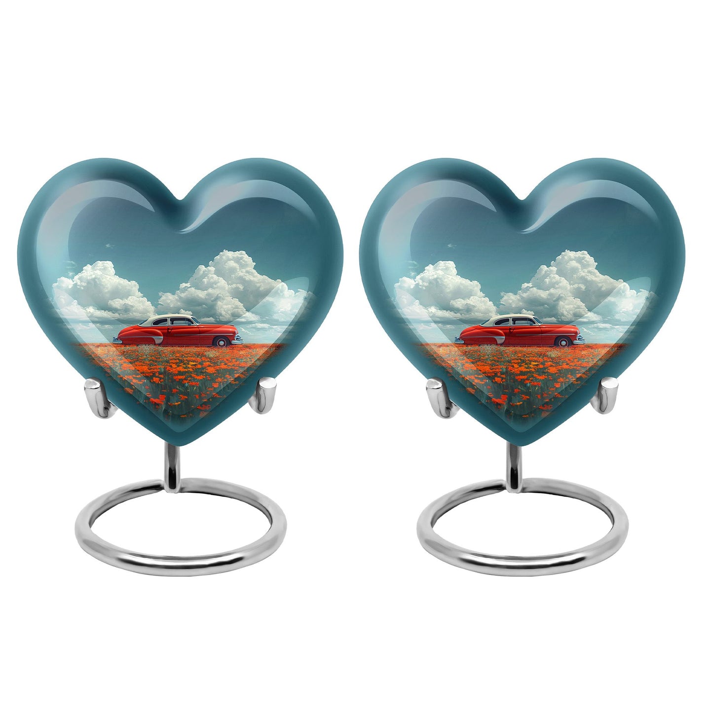  Car Urn 3 Inch Keepsake Pack of 2