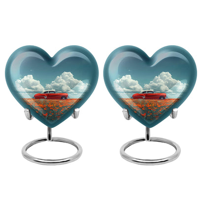  Car Urn 3 Inch Keepsake Pack of 2