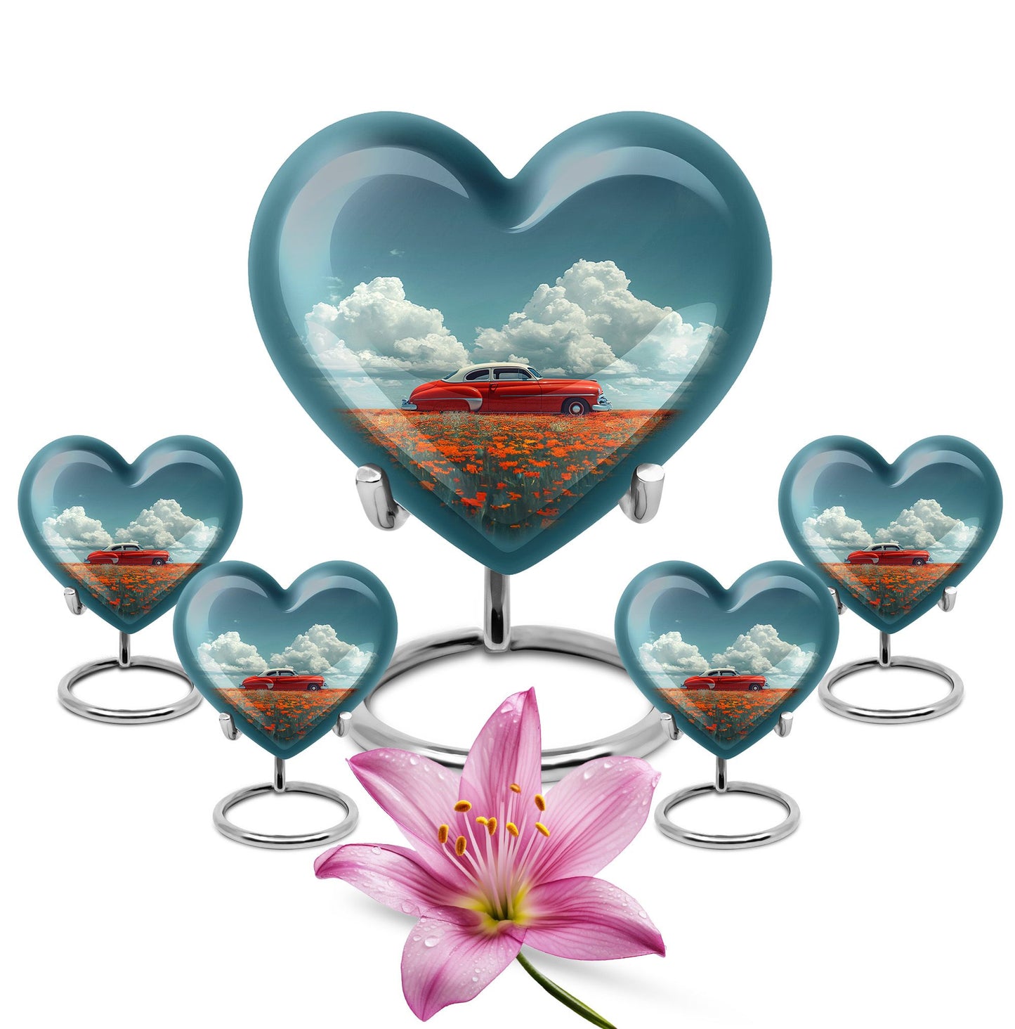  Car Urn Large Urn With 4 Keepsake Urn