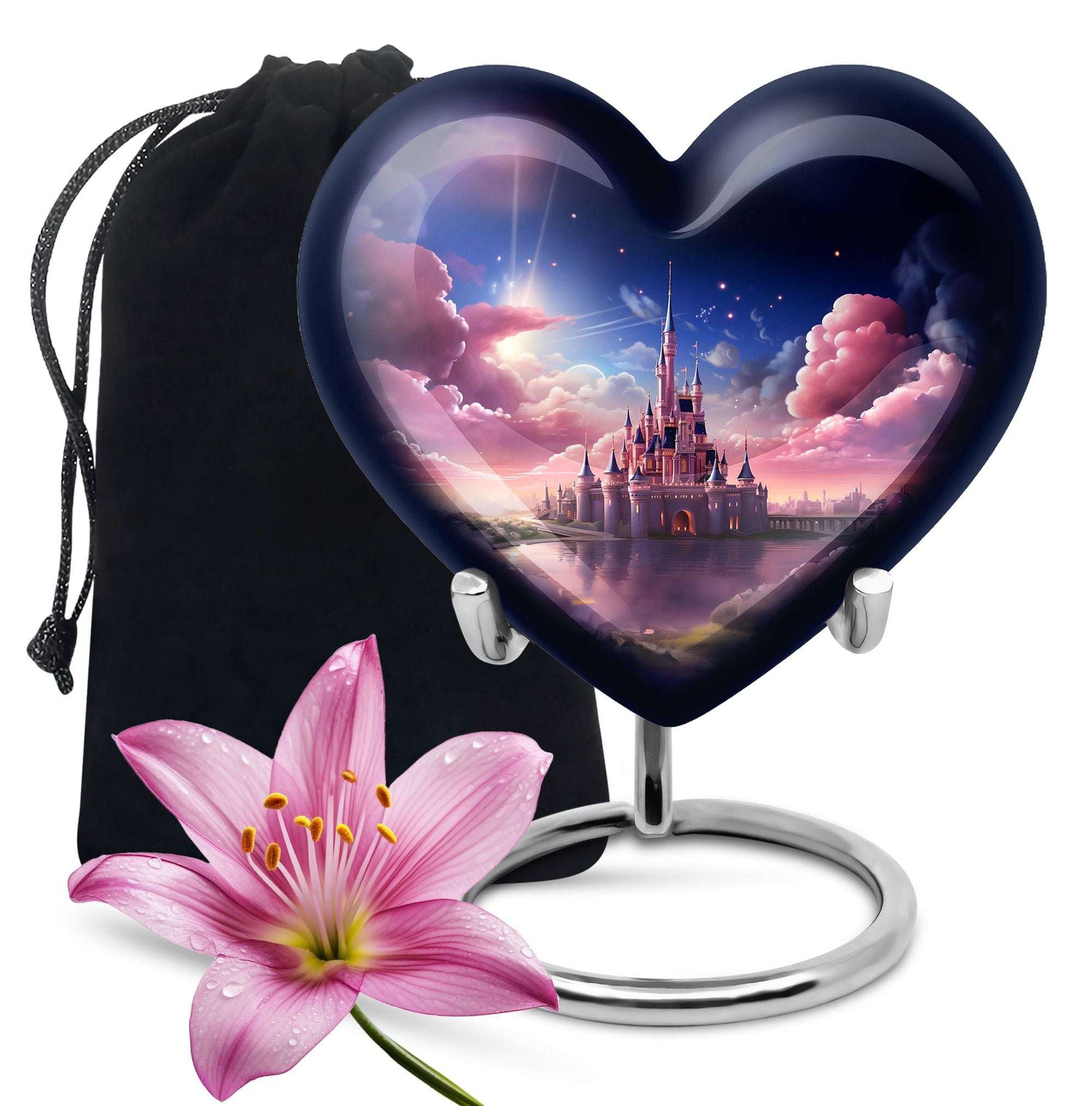 Castle Cremation Urn for Human Ashes - Urn For Human Ashes Adult Female