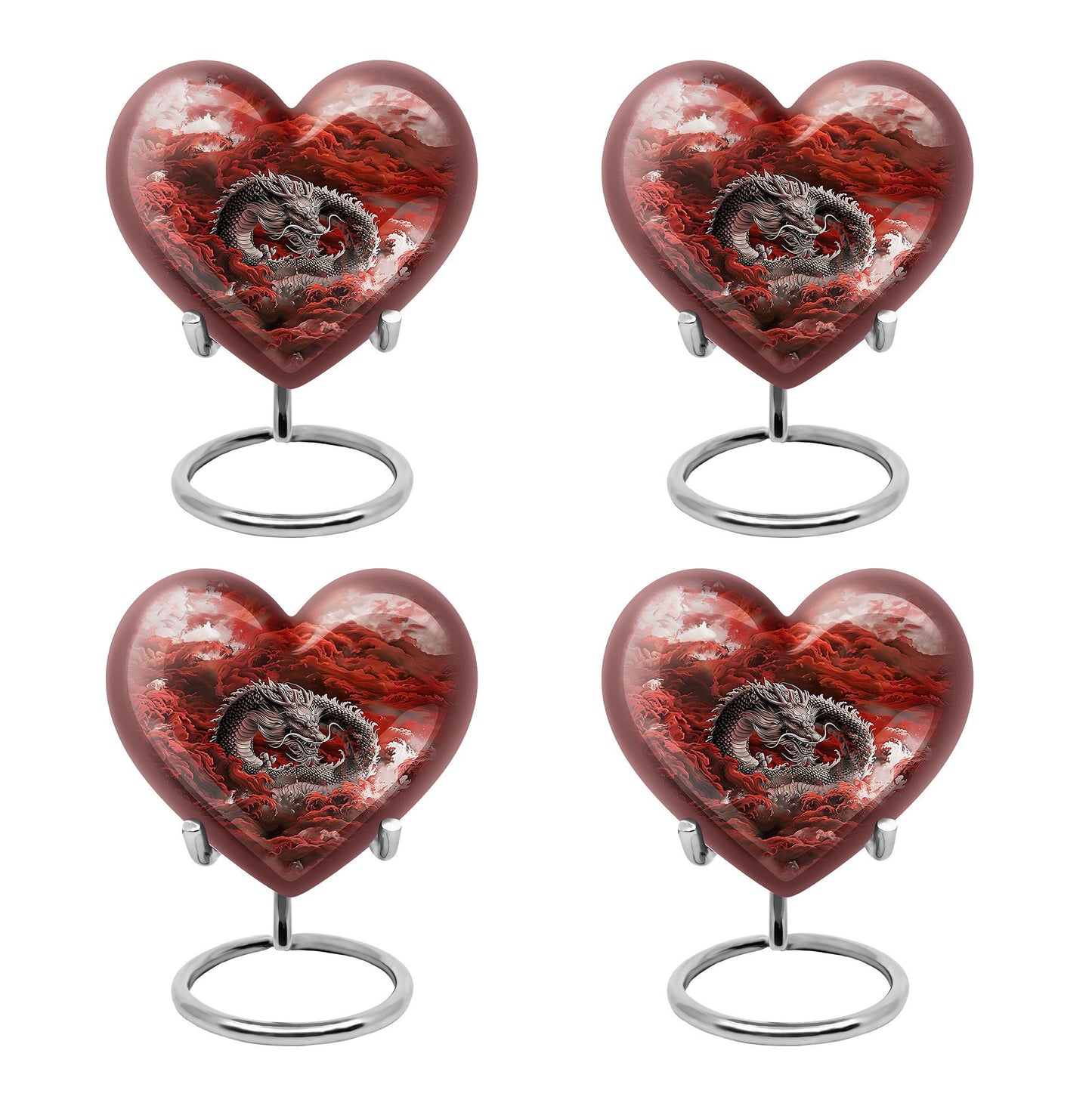  Car Urn 3 Inch Keepsake Pack of 4