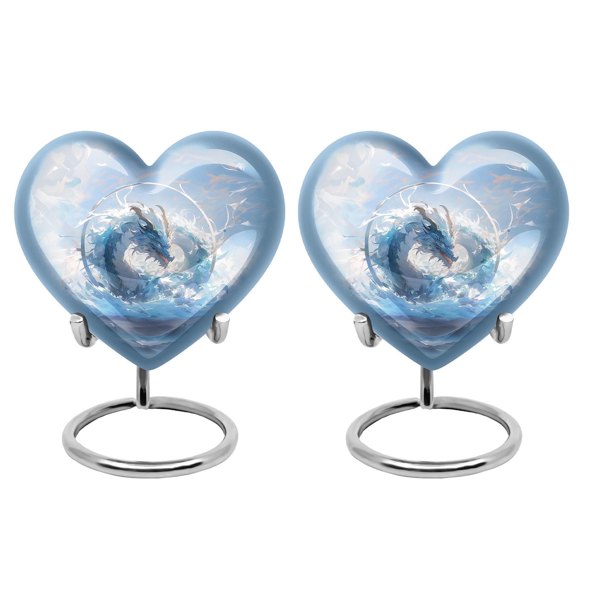  Dragon Urn 3 Inch Keepsake Pack of 4