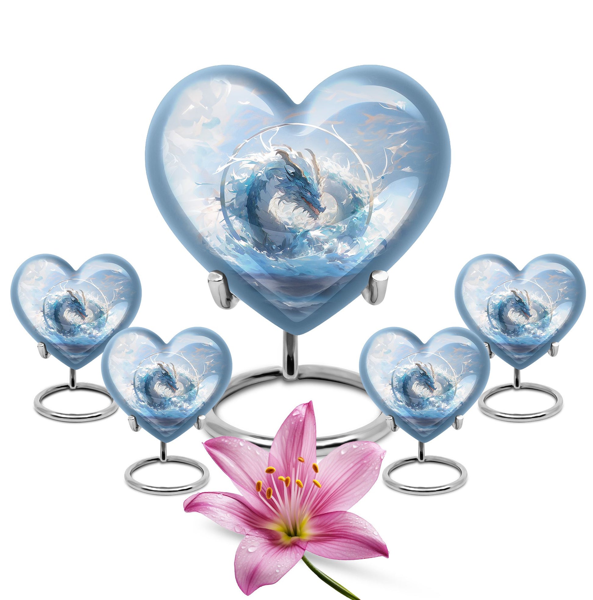  Dragon Urn Large Urn 10 Inch