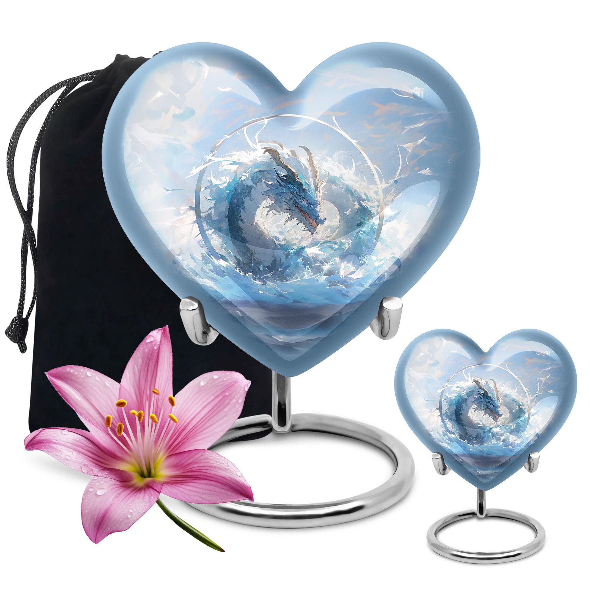  Dragon Urn Large Urn With 2 Keepsake Urn