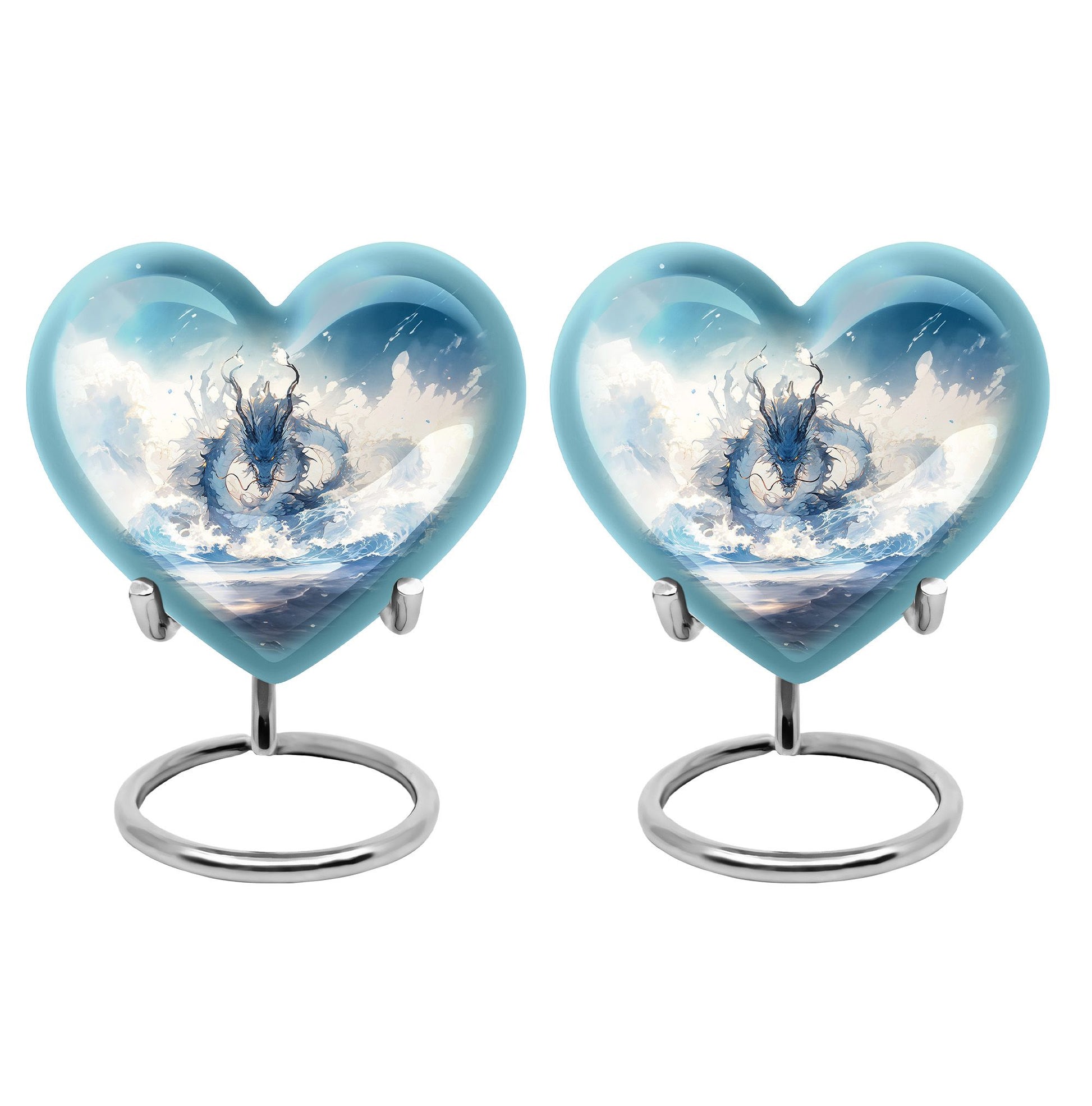  Dragon Urn 3 Inch Keepsake Pack of 4