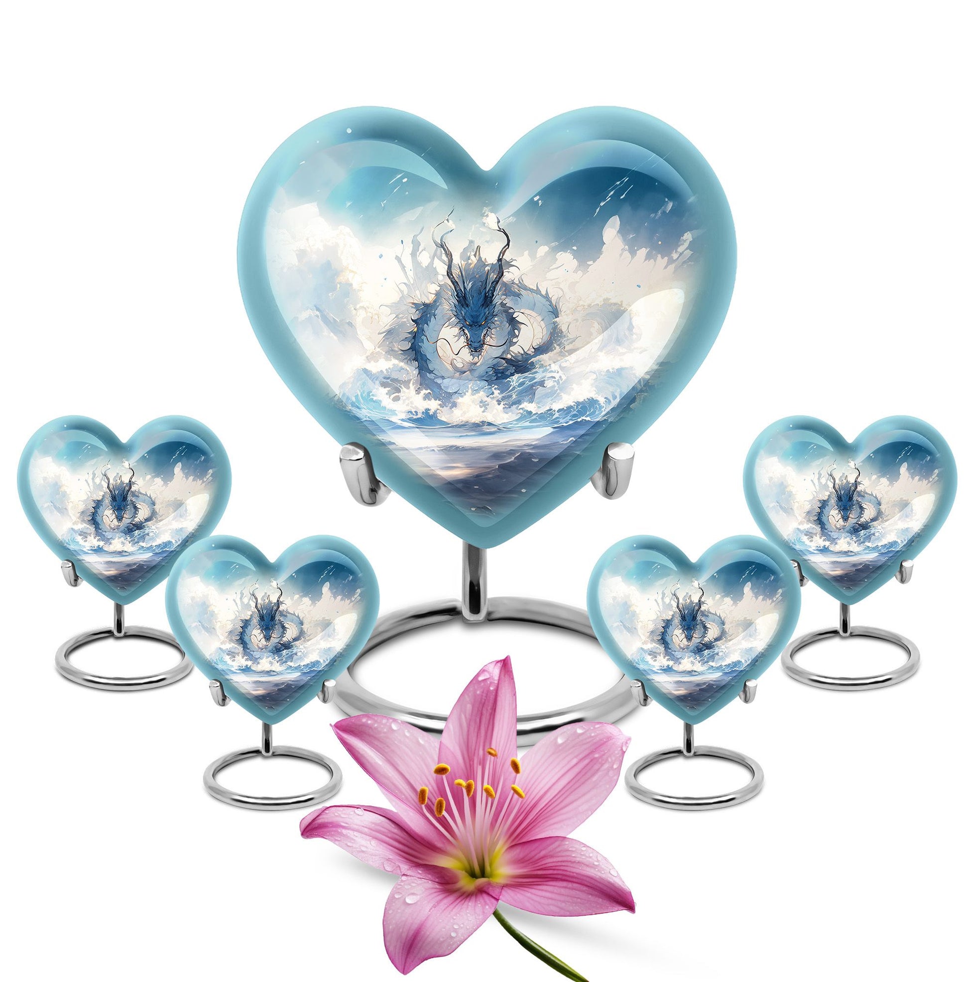  Dragon Urn Large Urn 10 Inch