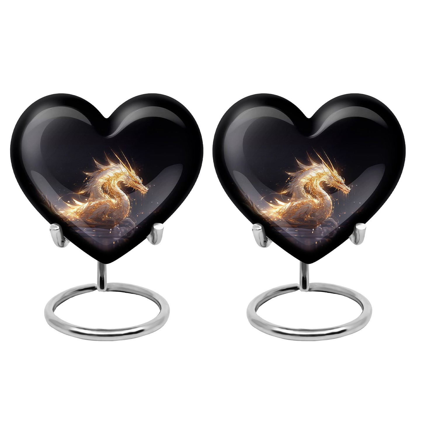  Dragon Urn 3 Inch Keepsake Pack of 4