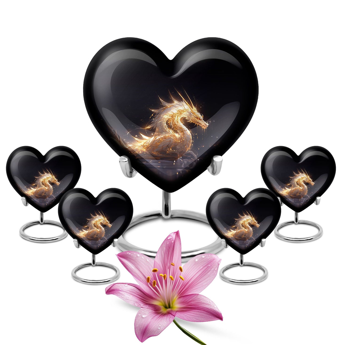  Dragon Urn Large Urn 10 Inch