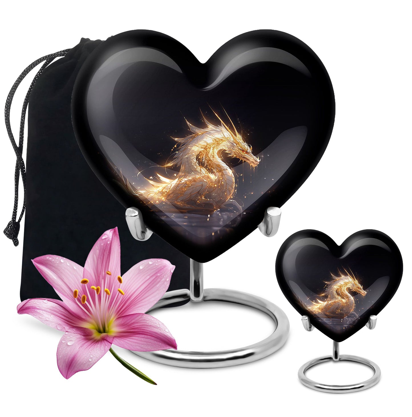 Dragon Urn Large Urn With 2 Keepsake Urn