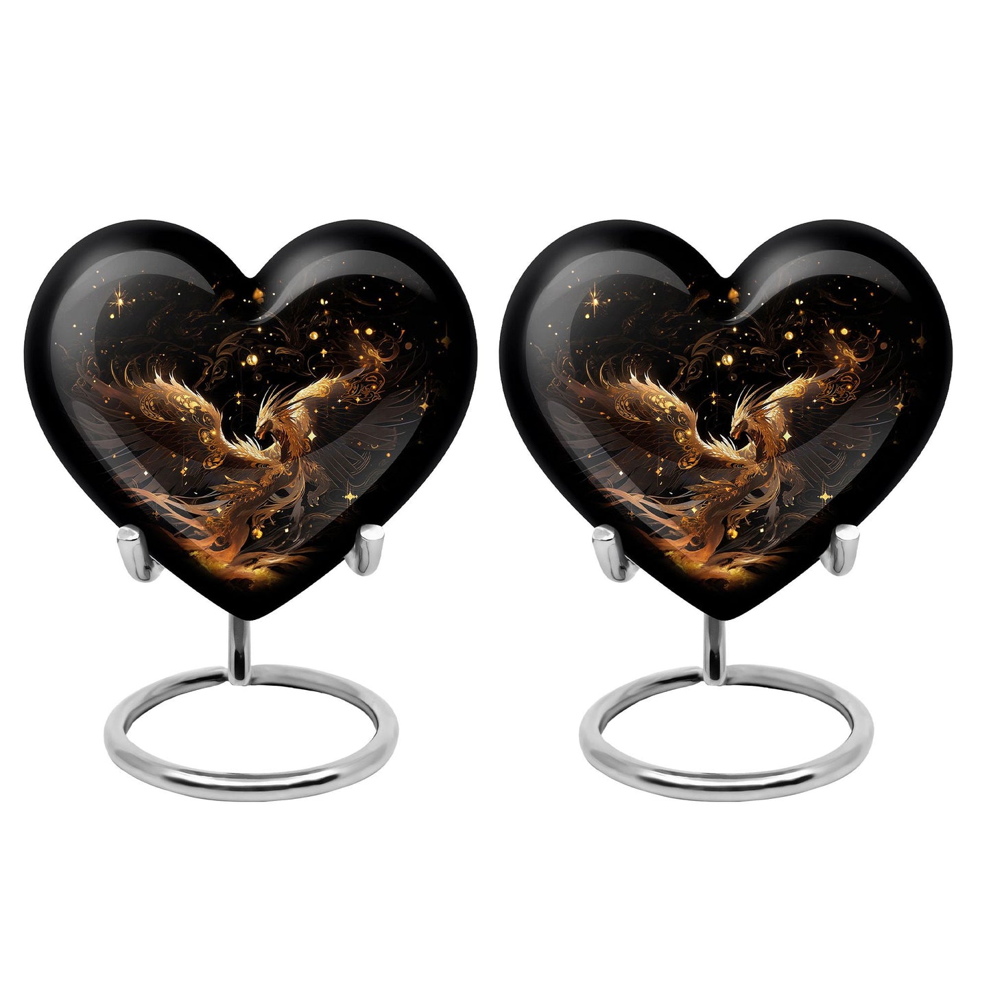  Dragon Urn 3 Inch Keepsake Pack of 4