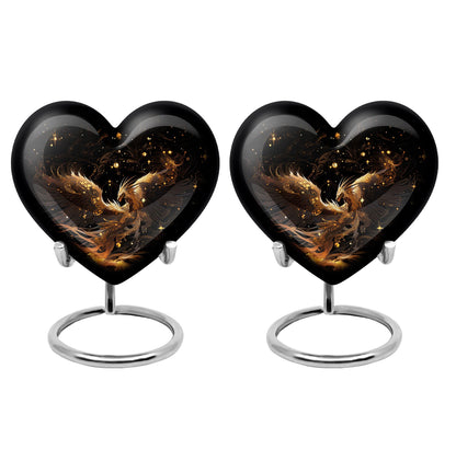  Dragon Urn 3 Inch Keepsake Pack of 4