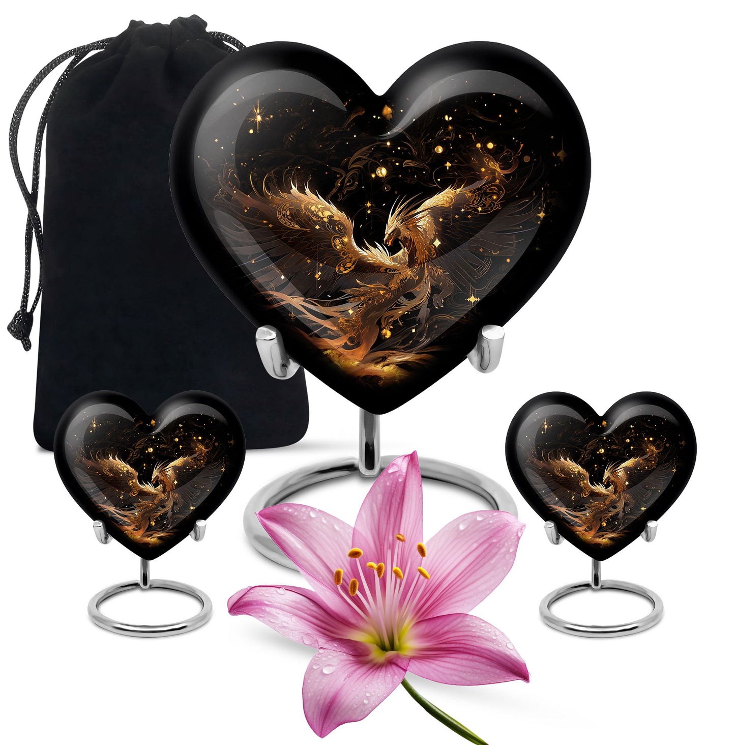  Dragon Urn Large Urn With 4 Keepsake Urn