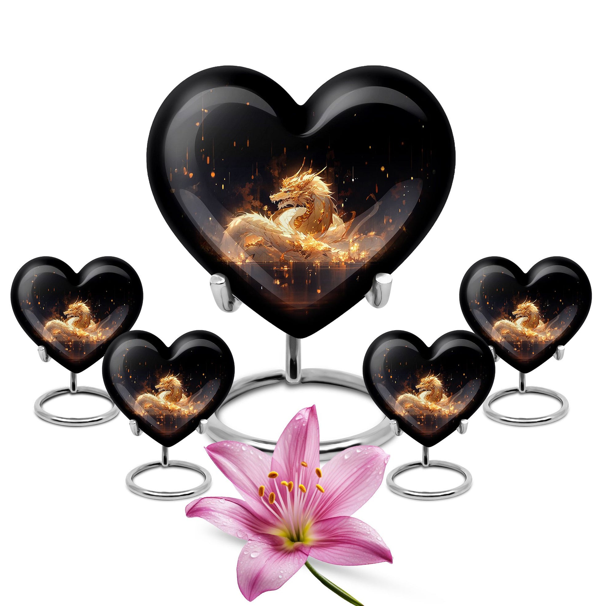  Dragon Urn Large Urn 10 Inch