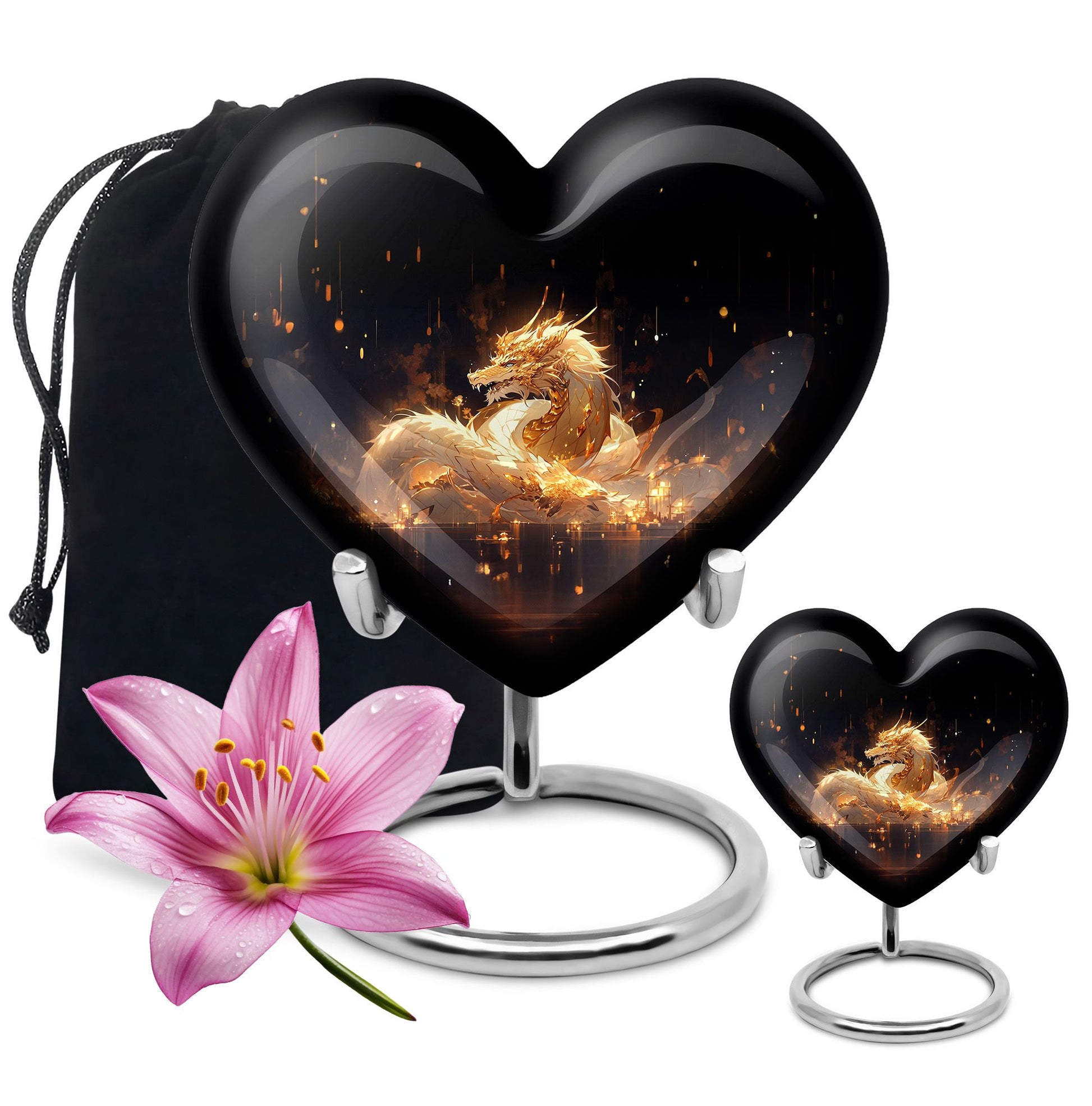  Dragon Urn Large Urn With 2 Keepsake Urn