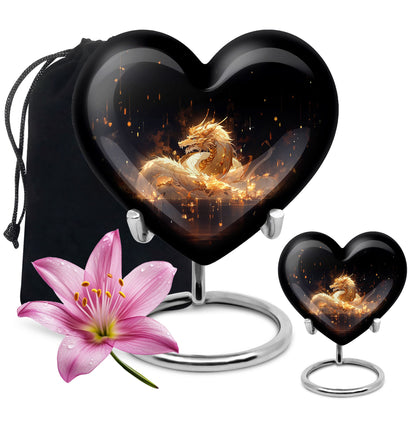  Dragon Urn Large Urn With 2 Keepsake Urn