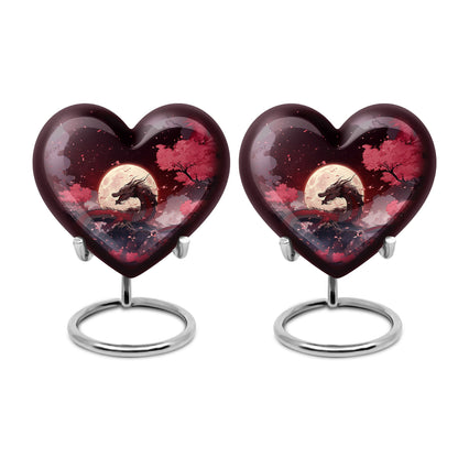  Dragon Urn 3 Inch Keepsake Pack of 4